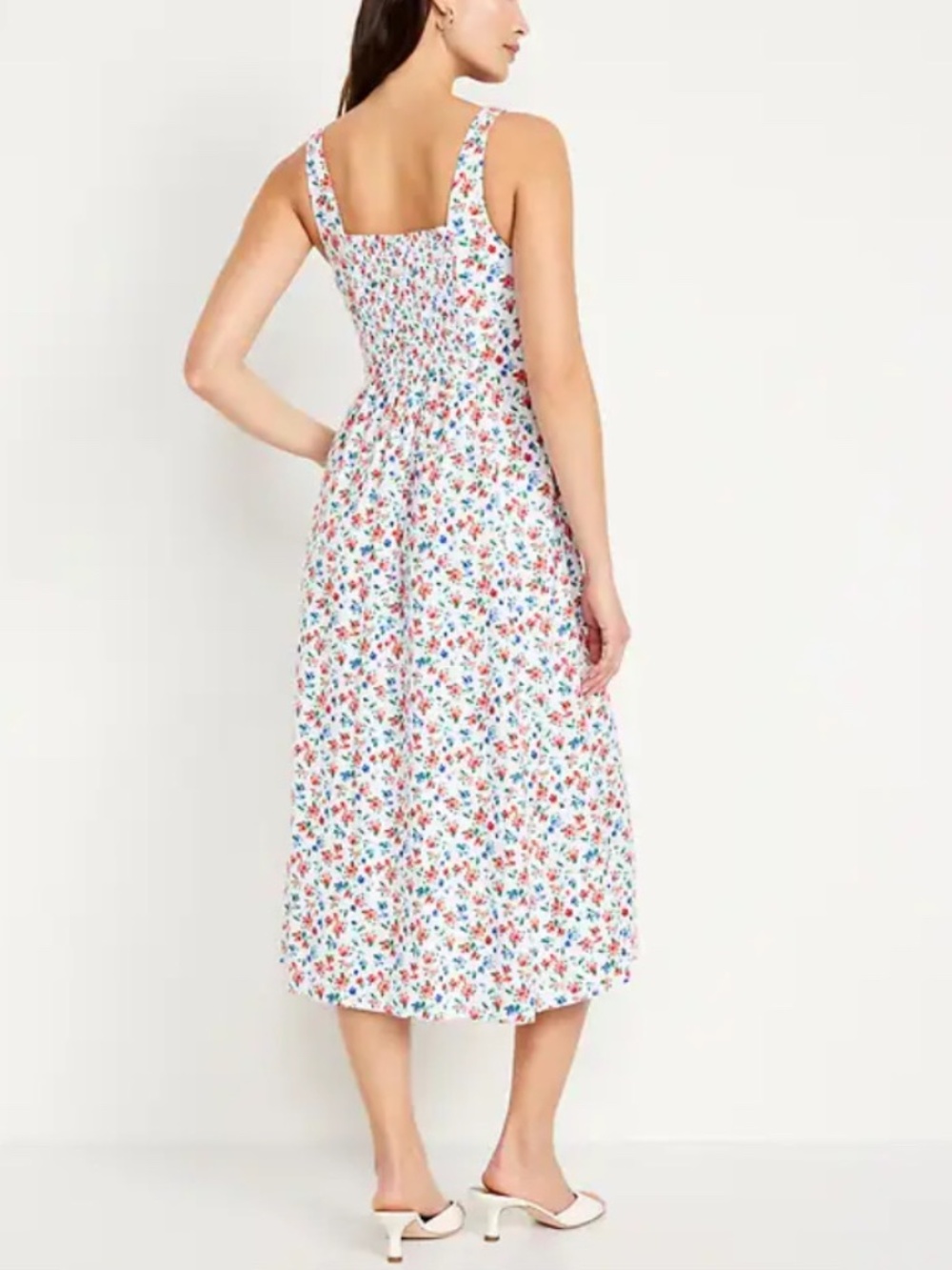 🪩 Old navy Floral maxi Sundress sz L